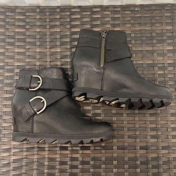 Sorel Joan Of Arctic Wedge Boots Women size 6 - Picture 6 of 6